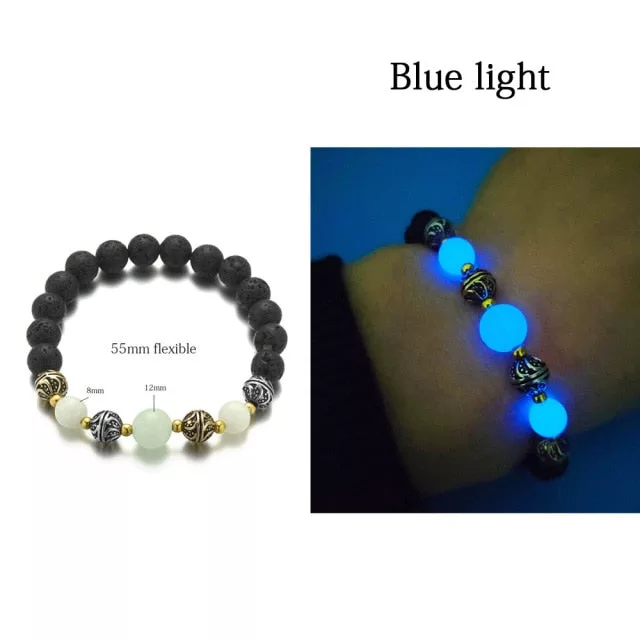 Yoga Healing Glow In The Dark Bracelet