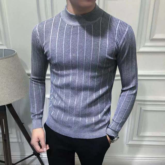 Wool Turtleneck Oversize Pullover