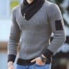 Wool Turtleneck Oversize Pullover