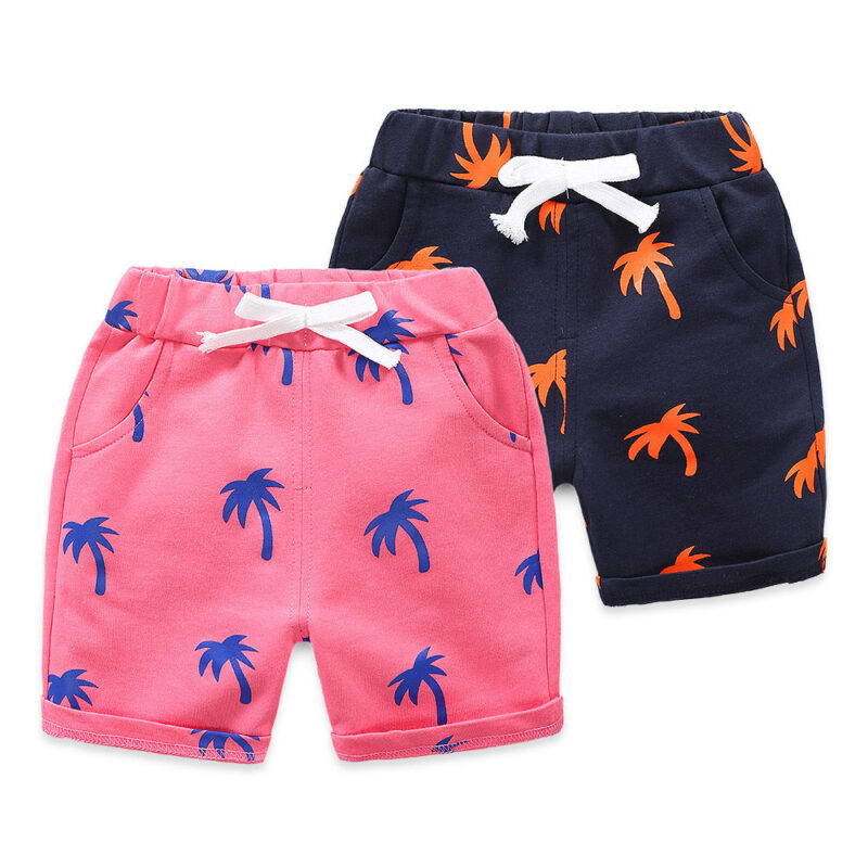 Boys Coconut Tree Beach Pants