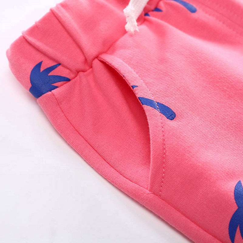 Boys Coconut Tree Beach Pants