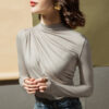 Slim-Fitting Cross Wrap Top