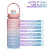 2 Litres Sports Water Bottles With Straw - Enenesis