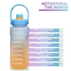 2 Litres Sports Water Bottles with Straw