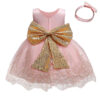 01 Gold Bow Pink