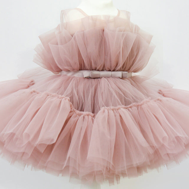 Baby Girl Tutu Party Midi Gown