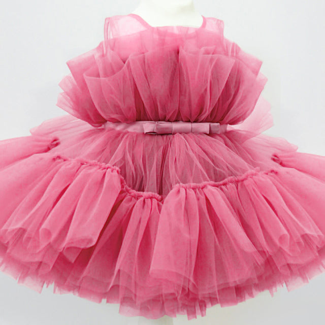 Baby Girl Tutu Party Midi Gown