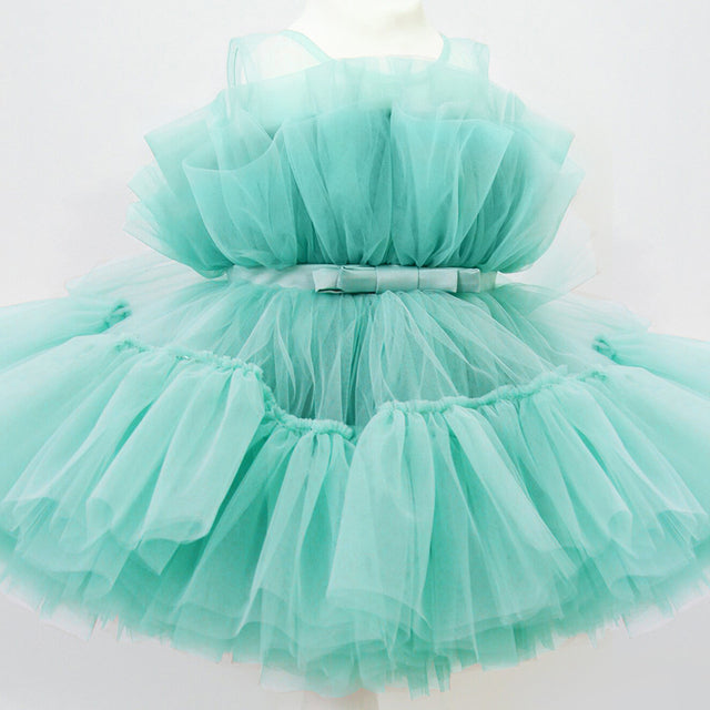 Baby Girl Tutu Party Midi Gown