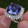 Huitan Blue Wedding Ring - Enenesis