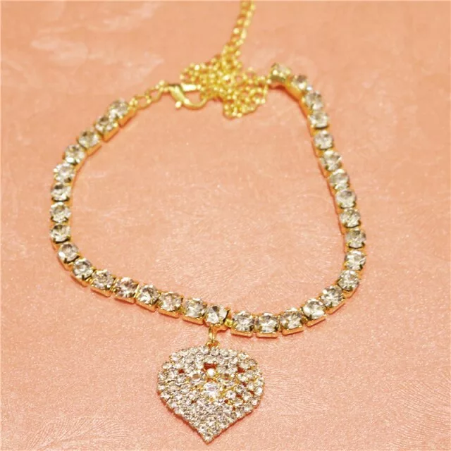 Love Heart Shiny Anklet - Enenesis