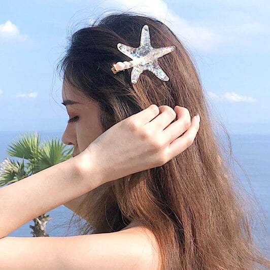 Quickaction Starfish Hair Pin - Enenesis