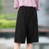 Straight Knee-Length Shorts