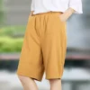 Straight Knee-Length Shorts