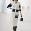 Fashion Knit Cardigan Set Co-ord