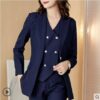 Blazer Pant Vest Set- 3 PCS