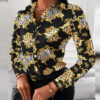 Vintage Chain Print Shirt - Enenesis