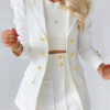 Puff Sleeve Suit Co-Ord 2 Pcs - Enenesis