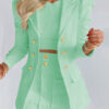 Puff Sleeve Suit Co-ord 2 Pcs