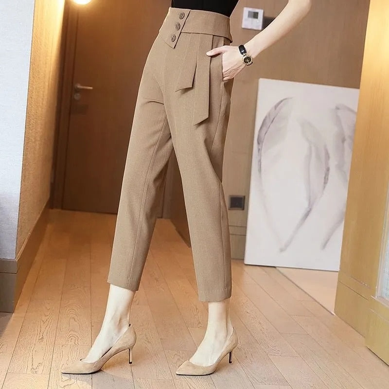 Ankle-Length Suit Trousers - Enenesis