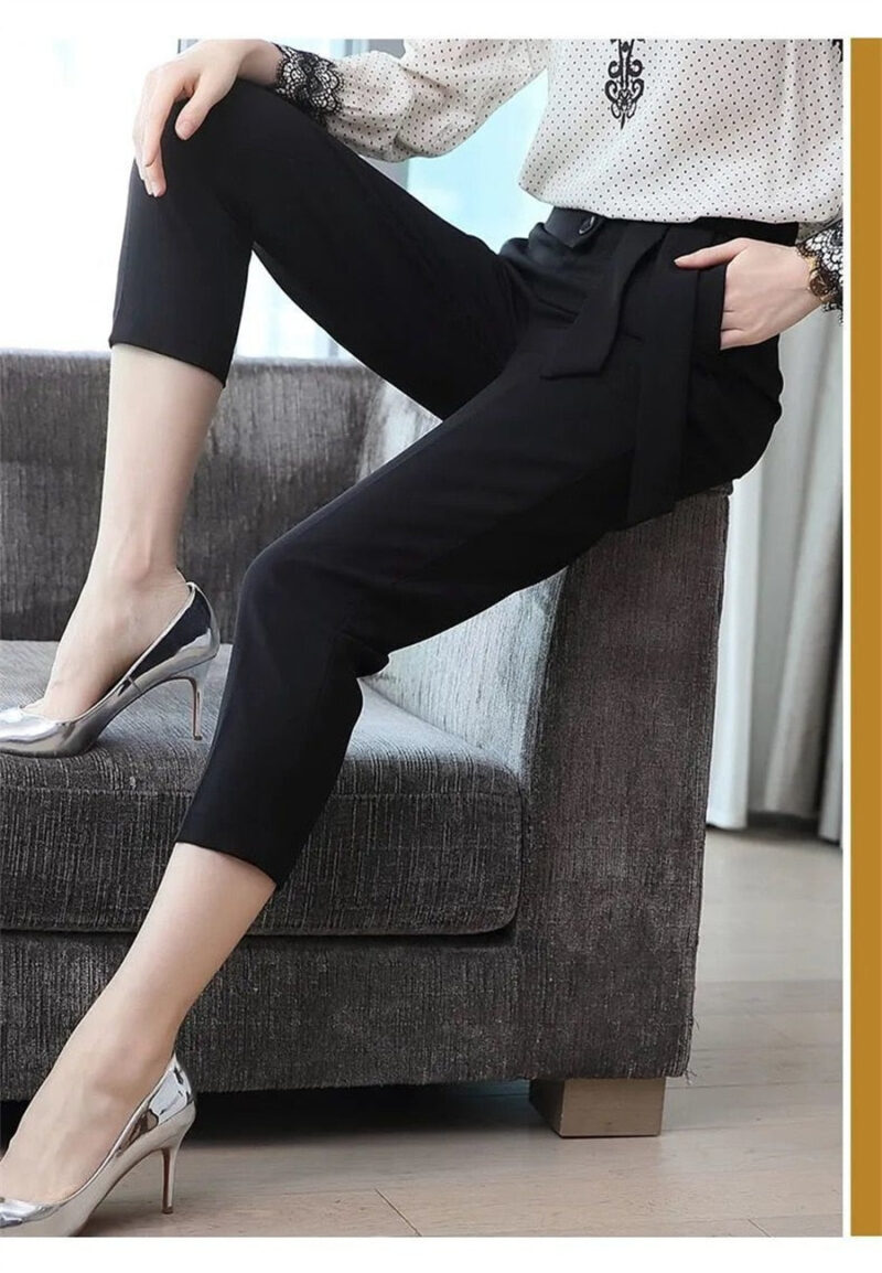 Ankle-Length Suit Trousers