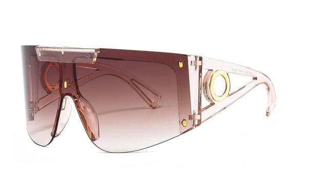 Clear Oversized Sunglasses