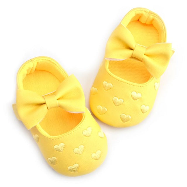 Baby PU Leather Crib Shoes