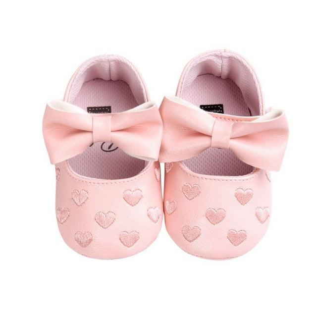 Baby PU Leather Crib Shoes