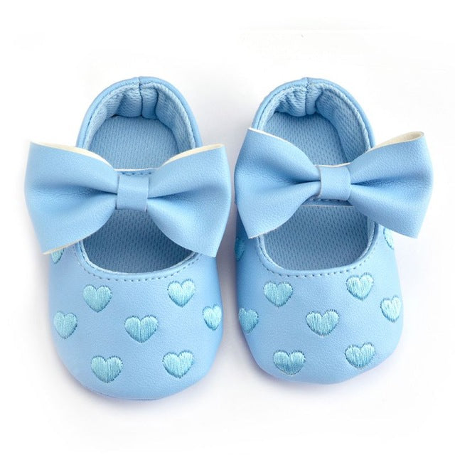 Baby PU Leather Crib Shoes