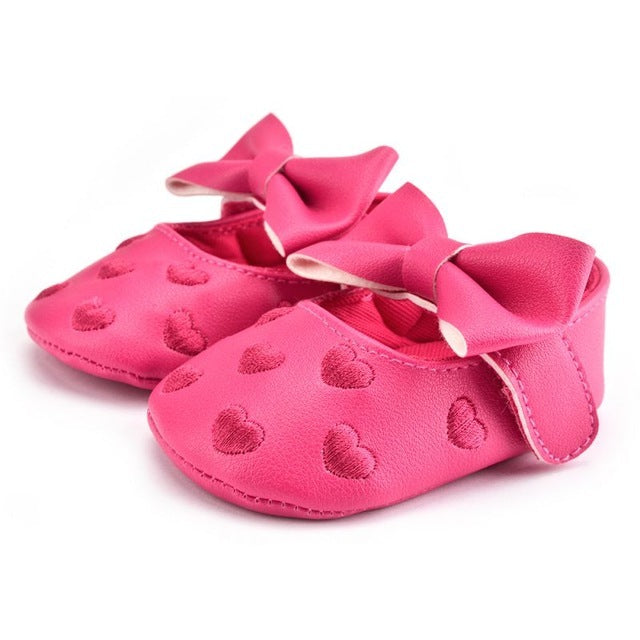 Baby PU Leather Crib Shoes