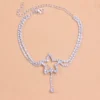 1 PC- Silver Anklet