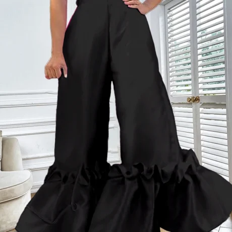 High Waist Cocktail Trousers - Enenesis