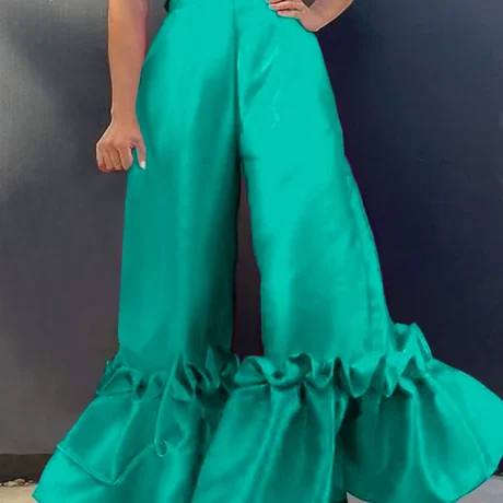 High Waist Cocktail Trousers - Enenesis