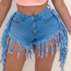 Fashion Tassel Denim Shorts