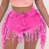 Fashion Tassel Denim Shorts