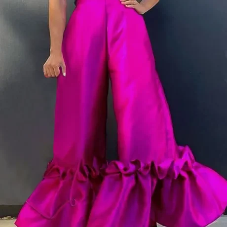 High Waist Cocktail Trousers - Enenesis