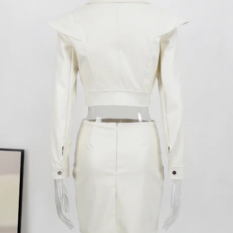 Elegant Formal Mini Skirt Suit - Enenesis