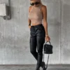 Classic PU Leather Trousers