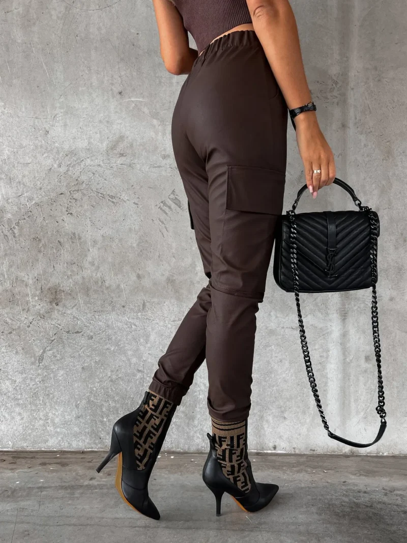 Classic PU Leather Trousers