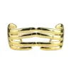 Gold One Piece Fingers Festival Glasses