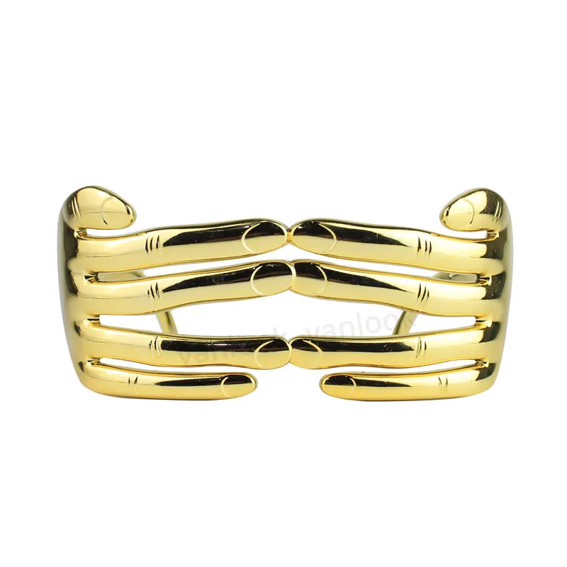 Gold One Piece Fingers Festival Glasses