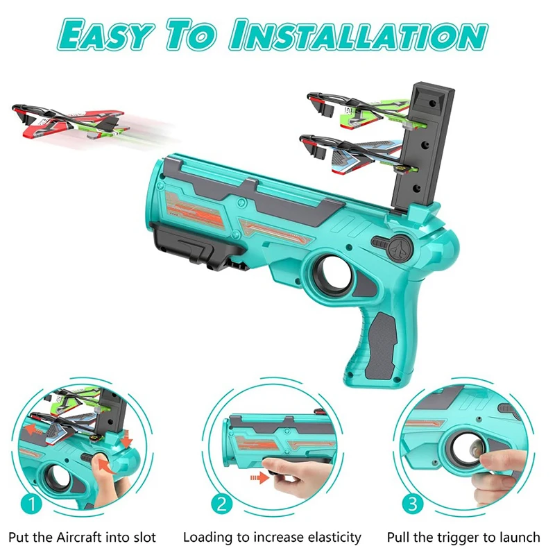 Airplane Foam Launcher Toy