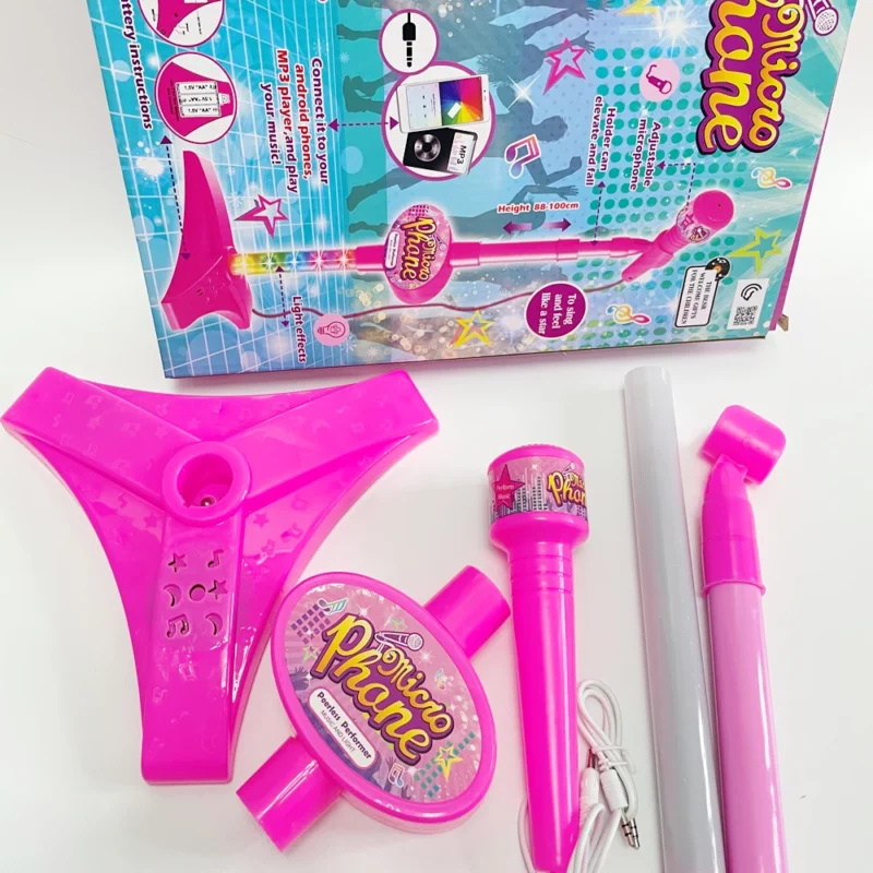 Kids Karaoke Microphone with Stand