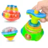 Round Music Rotating Luminous Toy