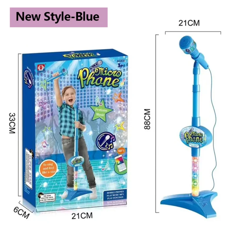 Kids Karaoke Microphone With Stand - Enenesis