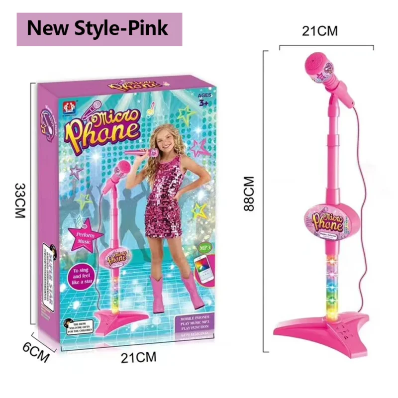 Kids Karaoke Microphone With Stand - Enenesis