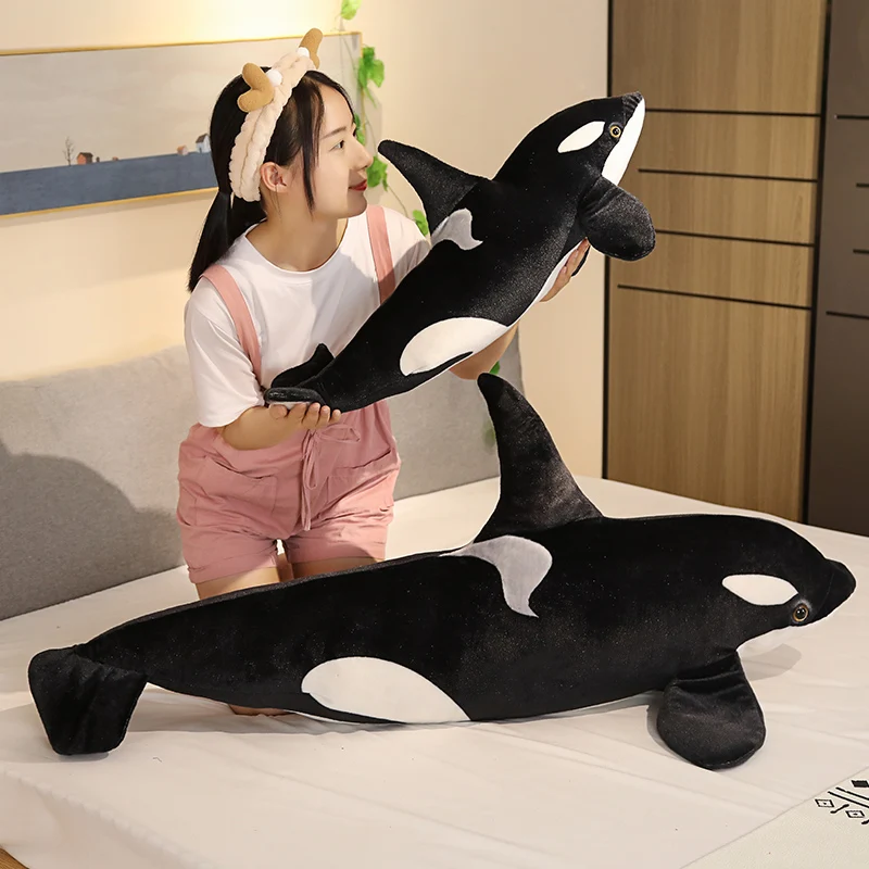 Simulation Big Killer Whale Doll Pillow - Enenesis