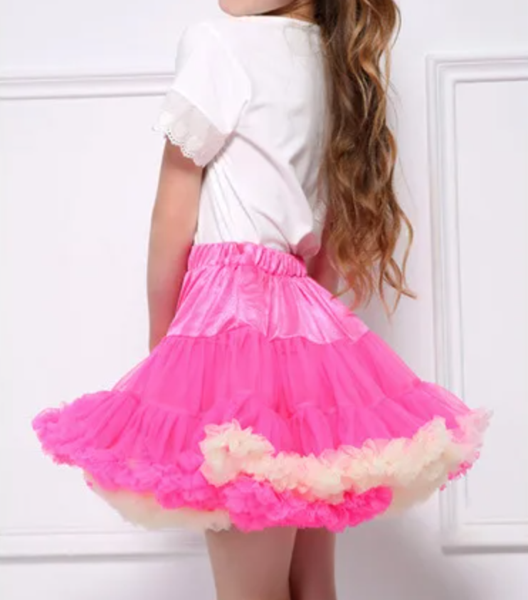 Baby Girl's Fluffy Cake Skirt