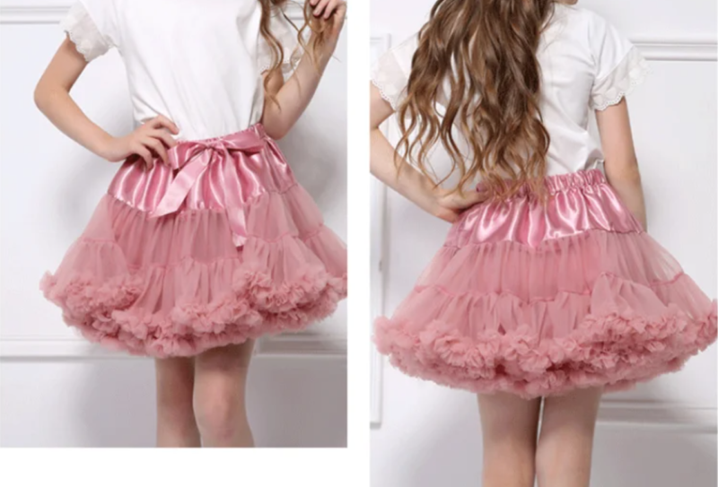 Baby Girl's Fluffy Cake Skirt