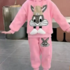 Baby Girls Little Cat Plush Tracksuit