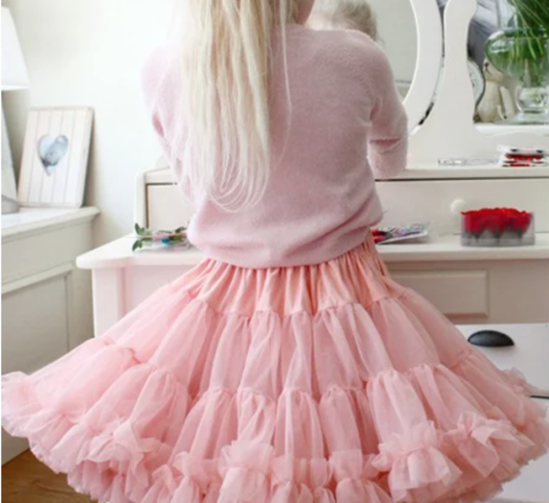 Baby Girl's Fluffy Cake Skirt